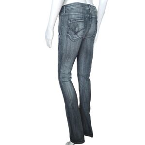 EVER Skinny Blue Grey Medium Wash Patch Pocket "San Sebastian" Jean RARE HTF 26